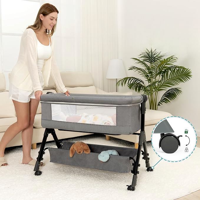 Lit Cododo - BabyBedMobile™ - Gris - Le désir de bébé